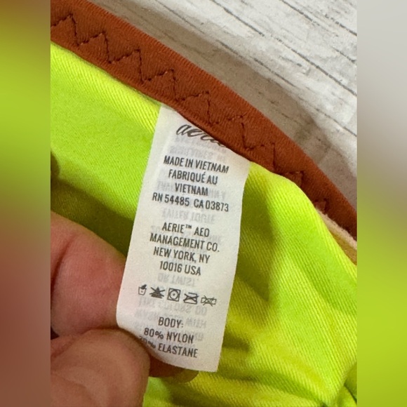 Aerie triangle bikini top, Size XL - Picture 3 of 3